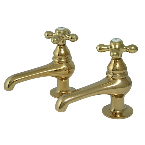 Restoration Basin Tap Faucet, Polished Brass